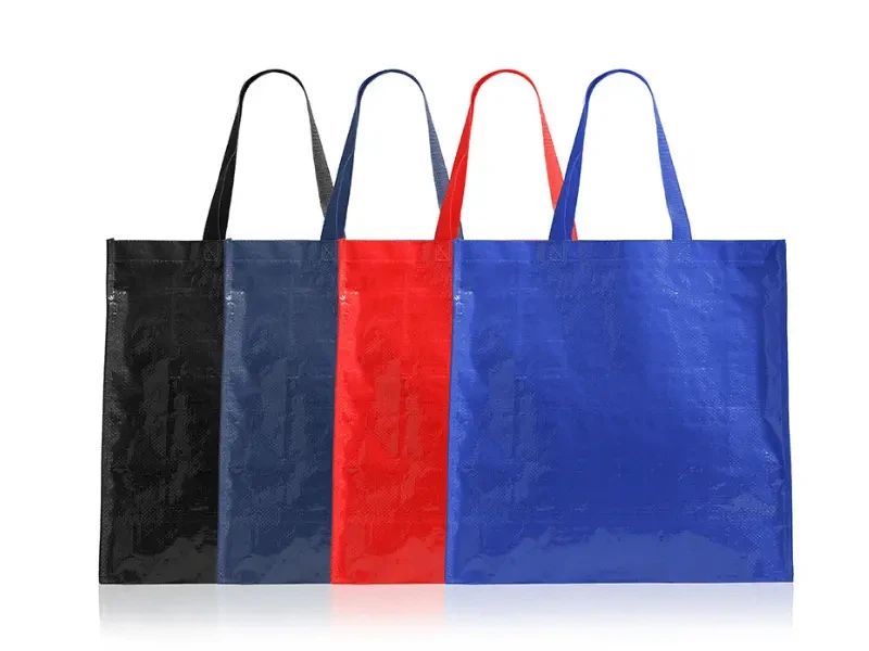 PP woven laminated fabric OEM bags