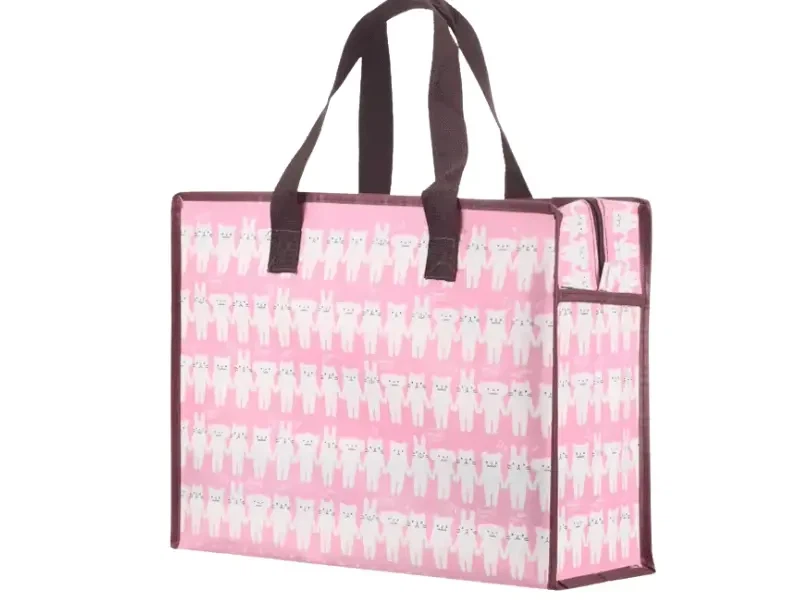 Aluminum foil insulated cooler bags